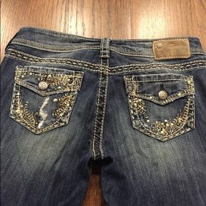 Silver Suki Baby Boot Sz 28